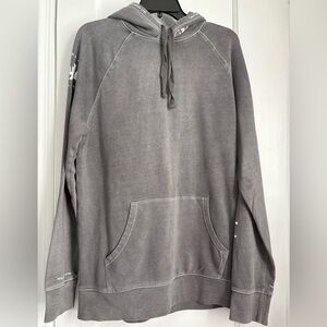 Goodfellow & Co Unisex Faded Gray Hoodie Relaxed Fit Pullover, Sz: Large